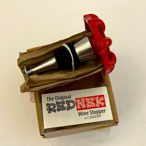 Redneck Faucet Wine Glass Stopper. #NWOT (new without tags) Bar item